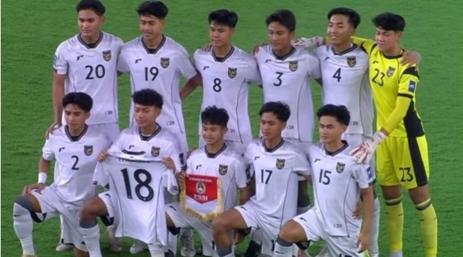 Pertandingan terakhir grup C Piala Asia U-17 2025 antara Afghanistan vs Timnas Indonesia U-17 [Tangkap layar X]