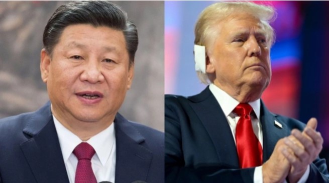 Xi Jinping dan Donald Trump