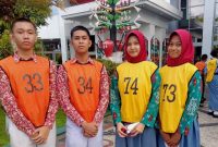 4 pelajar terbaik dari Barito Utara (Barut) berhasil lolos dalam seleksi calon anggota Pasukan Pengibar Bendera Pusaka (Paskibraka) tingkat Kalimantan Tengah (Kalteng) 2025. Foto: Kesbangpol Barut