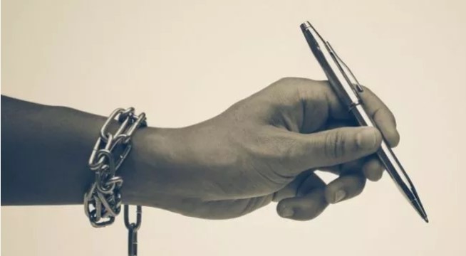 Ilustrasi kebebasan pers [Shutterstock]