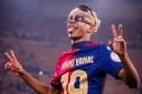 Pemain 17 tahun Lamine Yamal mencetak gol indah yang membuat Barcelona menyegel gelar juara La Liga Spanyol 2024/2025. [Instagram Barcelona]
