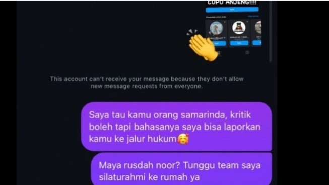 Viral Diduga Anak Wali Kota Balikpapan Doxing Warganet yang Kritik soal BBM Langka (X)