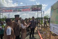 Desa Tirtajaya, Kecamatan Bajuin, resmi menjadi lokasi peluncuran Kampung Pemuda pertama di Kabupaten Tanah Laut (Tala), Kamis, 8 Mei 2025. Foto: M Lutfi Ashidiqi/1tulah.com
