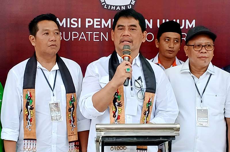 Bakal Paslon Shalahuddin - Felix Bertekad Ciptakan Pilkada Bersih, Jalani PSU Batara Tanpa Money Politik
