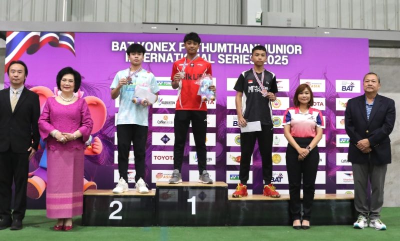 Atlit Bulutangkis Murung Raya Raih Perunggu Kejuaraan Junior Internasional 2025 di Thailand 