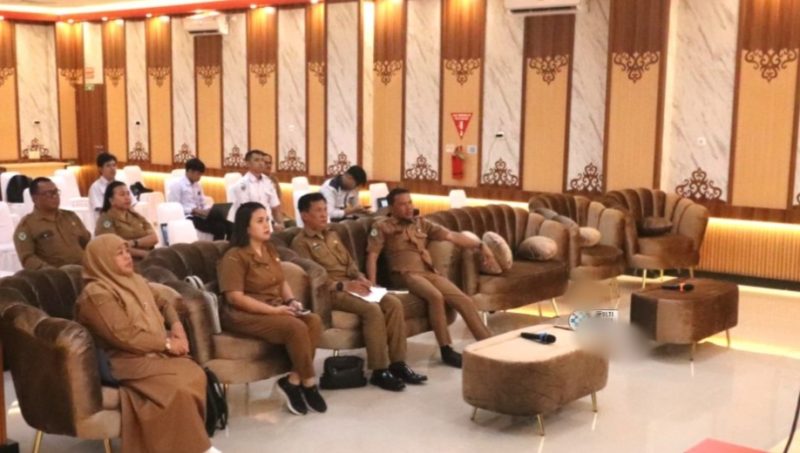 Plt Sekda Mura Sarwo Mintarjo Ikuti Sosialisasi Pemenuhan SDM Kesehatan Nasional