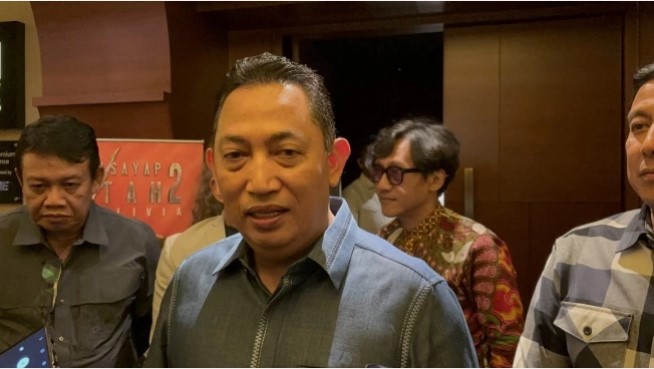Kapolri Jenderal Listyo Sigit Prabowo menyampaikan komitmen Polri dalam menangani aksi premanisme berkedok ormas. [Suara.com/Faqih]