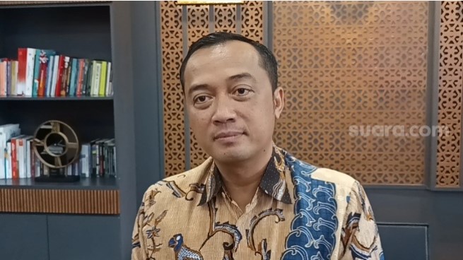 Menteri Sekretaris Negara Prasetyo Hadi. (Suara.com/Novian)