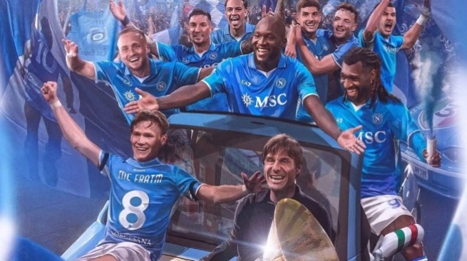 Napoli Scudetto, Antonio Conte: Ini Tantangan Paling Menggairahkan [Instagram Napoli]