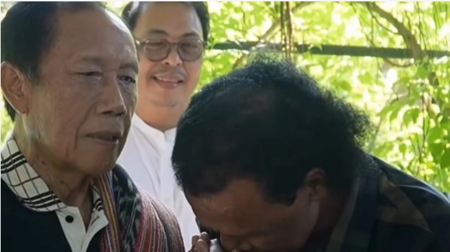 Ketua Umum DPP GRIB Jaya Hercules Rosario Marshal meminta maaf secara langsung terhadap mantan Kepala BIN Letnan Jenderal TNI (Purn) Sutiyoso, Rabu (28/5/2025). (ist)
