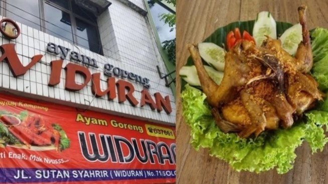 Ayam Goreng Widuran Solo. [Instagram/@ayamgorengwiduransolo]