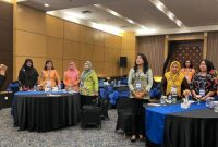 Pj Ketua TP PKK Kabupaten Kapuas Hj Lisdayanti Darliansjah mengikuti secara langsung Program Emotional & Spiritual Quotient (ESQ) Miracle Woman & Grooming yang diselenggarakan oleh ESQ Leadership Center, bertempat di Menara 165, Cilandak Jakarta Selatan, Sabtu (24/1/2025). Foto.Humas Kominfo Kapuas