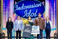 Shabrina Leanor di acara grand final Indonesian Idol season 13. [Instagram/@indonesianidolid]