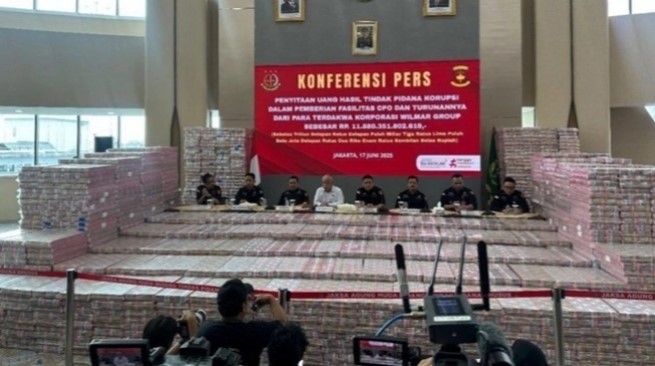 Fakta Kasus Korupsi Wilmar Group, Penampakan Uang Sitaan 11 T jadi Viral (x.com/@tanyakanrl)