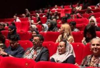 Anggota DPRD Kalteng yang juga Ketua DPW Partai Nasdem Kalteng Faridawaty Darland Atjeh. Bersama Anggota Parlemen Majelis Agung Turki, Serkan Bayram. Saat menghadiri gala premiere film inspiratif Bugday Tanesi (A Piece of Grain) di Studio 1-XXI Palma Palangka Raya, Sabtu (14/6/2025)Foto:Istimewa