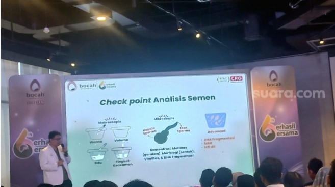 Ilustrasi Masalah Kesuburan Pria yang Sering Terlupakan. (Suara.com/Vania)
