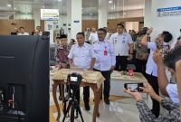 Wakil Bupati (Wabup) Tanah Laut (Tala), H Muhammad Zazuli, menghadiri secara daring peresmian Mal Pelayanan Publik (MPP) Triwulan II/2025 di Jakarta, yang diselenggarakan langsung dari MPP Tala, pada Rabu, 11 Juni 2025. Foto: M Lutfi Ashidiqi/1tulah.com