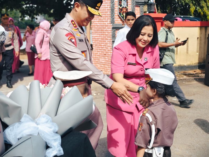 Kapolda Kalteng, Irien (Pol) Iwan Kurniawan, menggelar kunker ke Polres Barito Utara, Kamis siang, 12 Juni 2025. Foto: Istimewa