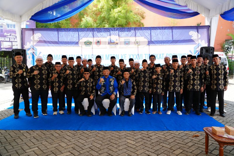 Pemkab Banjar secara resmi menyambut kedatangan kafilah Musabaqah Tilawatil Quran (MTQ) Nasional ke-36 tingkat Kalimantan Selatan (Kalsel) dari Kabupaten Tala di Wisma Sultan Sulaiman, Martapura, pada Kamis, 19 Juni 2025. Foto: MC Tala