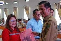 Pemkab Barito Utara (Barut), Kalteng, melalui Dinas Tenaga Kerja, Transmigrasi, Koperasi dan UKM setempat, menyelenggarakan rapat koordinasi (rakoor) Ketenagakerjaan tingkat Barut, Senin, 23 Juni 2025. Foto: Diskominfosandi Barut
