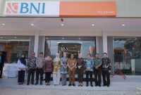BNI Kantor Cabang Pembantu (KCP) Pelaihari secara resmi beroperasi di gedung baru, Pemkab Tanah Laut (Tala) memberikan apresiasi atas relokasi dan pembangunan gedung baru ini yang diresmikan pada Senin, 23 Juni 2025. Foto: MC Tala
