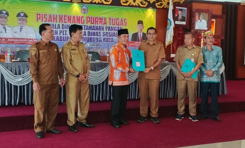 Wabup Mura Rahmanto Muhidin mrmimpin pelepasan pejabat Purna Tugas, Ini Pesannya