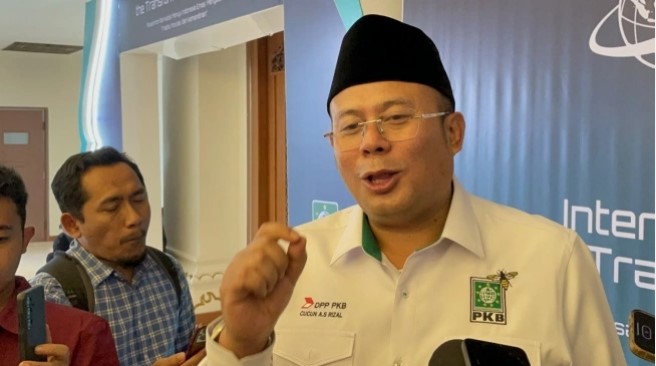 Wakil Ketua DPR RI Cucun Ahmad Syamsurijal mendorong pembentukan DItjen Pesantren di Kementerian Agama (Kemenag). [Suara.com/Bagaskara]