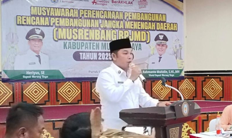 Wabup Mura Rahmanto Muhidin 