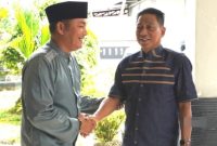 Bupati Mura Heriyus bersama Wabup Rahmanto Muhidin dalam silahturahmi hari raya idul adha 