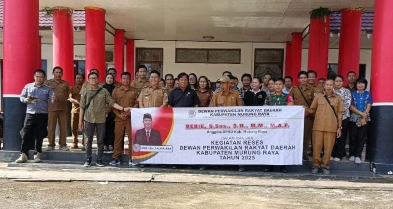 Anggota DPRD Mura Bebie melaksanakan reses