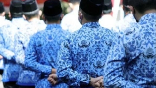 Ilustrasi Guru ASN (Istimewa)