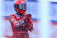 uara MotoGP Jerman 2025, Marc Marquez Selebrasi Joget Pacu Jalur [Tangkap layar X]