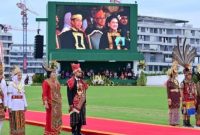 Upacara 17 Agustus Ke-79 di IKN. [Ist]