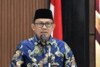 Pj Bupati Barito Utara (Barut), Kalteng, Indra Gunawan, secara resmi membuka kegiatan Rapat Koordinasi (Rakoor) dan Bimbingan Teknis (Bimtek) Tahapan Pelaksanaan Pemungutan Suara Ulang (PSU) Pemilihan Bupati dan Wakil Bupati Barut 2024, yang digelar di Gedung Balai Antang, Muara Teweh, pada Jumat, 4 Juli 2025. Foto: Diskominfosandi Barut