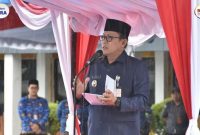 Pemkab Barito Utara (Barut), Kalteng, menggelar Apel Siaga Netralitas ASN dalam rangka menghadapi pemungutan suara ulang (PSU) Pemilihan Kepala Daerah (Pilkada) 2024. Kegiatan berlangsung di halaman Kantor Bupati Barut, Senin, 7 Juli 2025. Foto: Diskominfosandi Barut