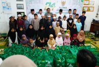 Peringatan 10 Muharam 1447 Hijriah yang digelar oleh Badan Amil Zakat Nasional (Baznas) Kabupaten Tanah Laut (Tala) berlangsung penuh kehangatan dan kekhidmatan. Foto MC Tala