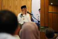 Pemkab Tanah Laut (Tala), melalui Bagian Pengadaan Barang dan Jasa Sekretariat Daerah menggelar kegiatan Pengarahan Teknis Implementasi E-Katalog Versi 6 bagi pejabat pembuat komitmen (PPK) dan bendahara SKPD se-Tala. Foto: MC Tala