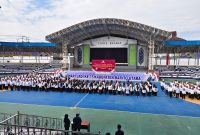 Komisi Pemilihan Umum (KPU) Barito Utara (Barut), Kalteng, resmi melantik dan mengambil sumpah janji anggota Kelompok Penyelenggara Pemungutan Suara (KPPS) untuk pelaksanaan pemungutan suara ulang (PSU) Pilkada 2024, Senin, 21 Juli 2025. Foto: Istimewa