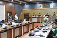 Pemkab Barito Utara (Barut), Kalteng, menggelar rapat persiapan Apel Gelar Pasukan dalam rangka pengamanan pemungutan suara ulang (PSU) Pilkada 2024. Foto: Diskominfosandi Barut