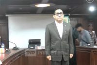 Anggota Komisi XIII DPR RI Prana Putra dilaporkan terkait dugaan memeragakan gestur jari tak senonoh saat live TikTok. (tangkap layar)