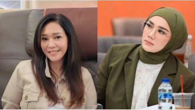Adu Gaya Maia Estianty vs Mulan Jameela. (Instagram/ maiaestiantyreal dan mulanjameela1)