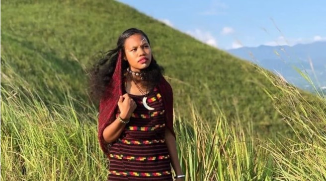 Merince Kogoya tak terima dikeluarkan dari ajang Miss Indonesia 2025. [Instagram]