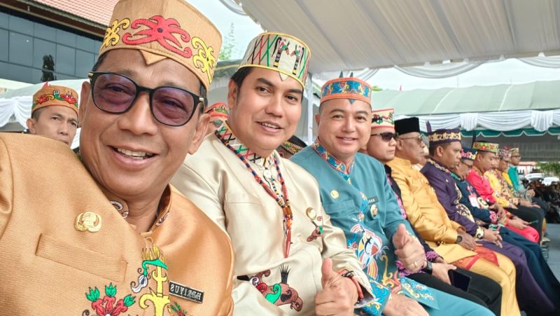 Bupati Heriyus Hadiri Hari Jadi ke 60 Pemkot Palangka Raya. (foto: itulah.com)
