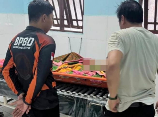 Korban saat berada di RSUD Puruk Cahu, Rabu (23/07/2025). (Foto : itulah.com)