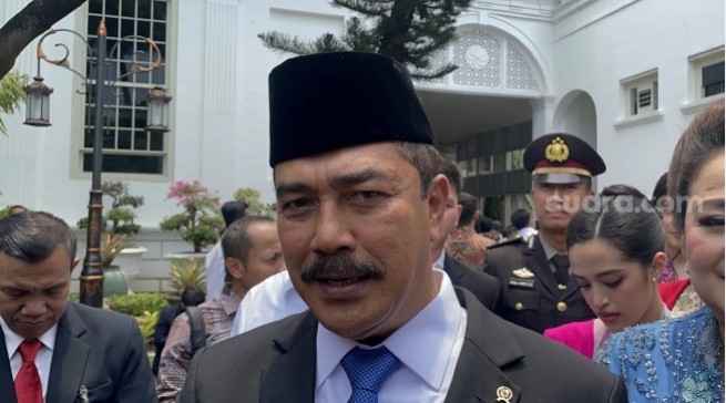 Menteri Imigrasi dan Pemasyarakatan (Menimipas) Agus Andrianto. (Suara.com/Novian)