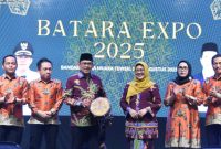 Gelaran tahunan Batara Expo 2025 resmi dibuka hari ini, dalam sebuah seremoni yang berlangsung meriah di kawasan eks Bandara Beringin, Barito Utara (Barut), Kalteng, Rabu 13 Agustus 2025. Foto: Setwan Barut