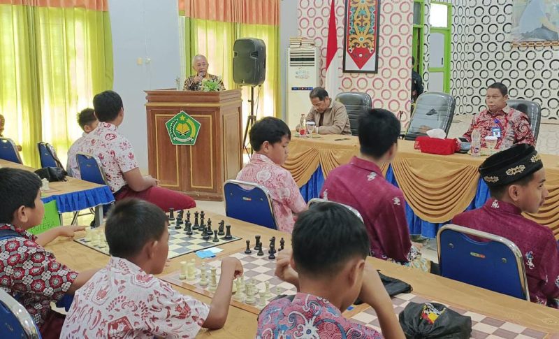 Jaring Bibit Berbakat, Percasi Murung Raya Gelar Turnamen Catur Tingkat Pelajar