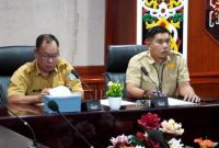 Pemkab Mura ikuti Webinar Percepatan Pembentukan Posbakum Setiap Desa dan Kelurahan se Kalteng