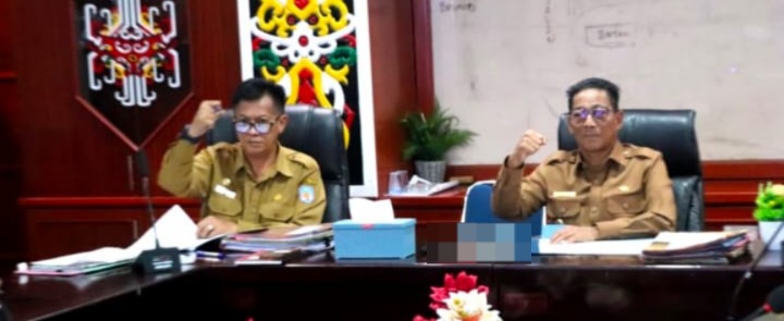 Bupati Heriyus Ikuti Pembukaan Pelatihan Kepemimpinan Nasional