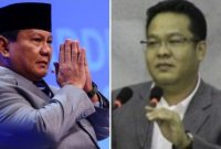 Kolase foto Presiden Prabowo Subianto (kiri) dan ahli IT Yulian Paonganan alias Ongen (kanan). [Suara.com]